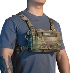 Mochila táctica Molle CAMO supervivencia aparejo pecho hombre