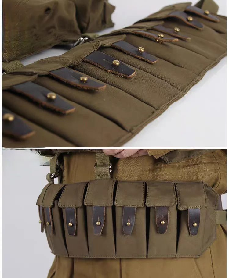 Chaleco táctico ruso MOLLE para exteriores portaequipo portátil - imagen 3
