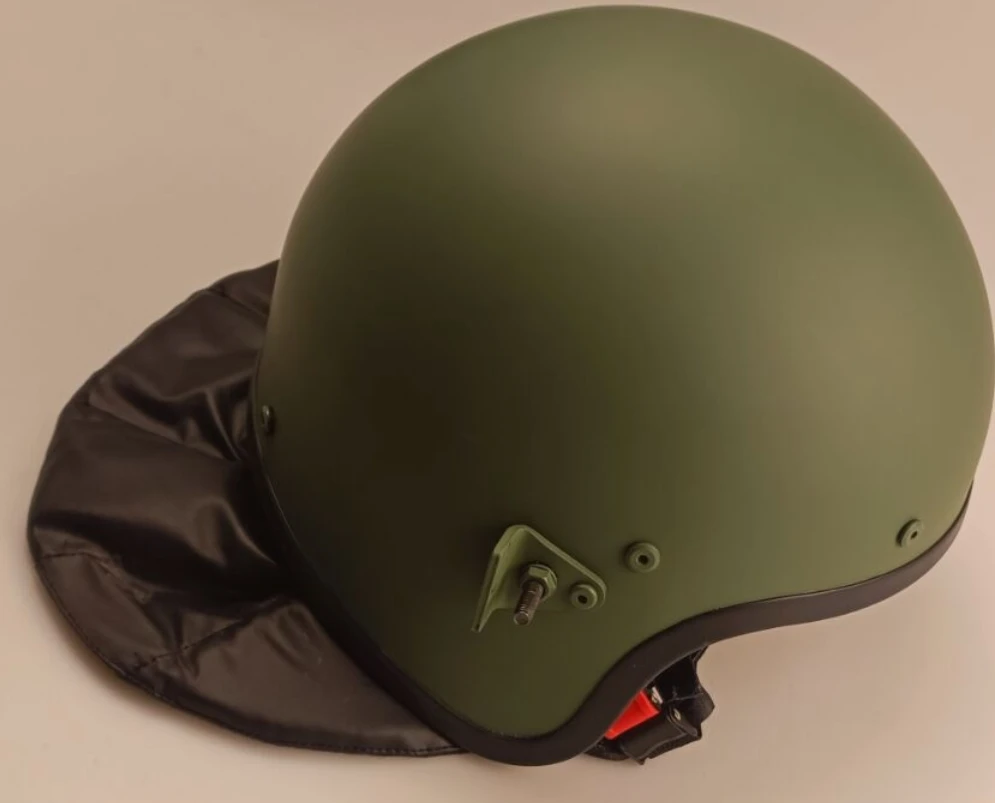 Vista lateral del casco SH60