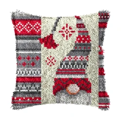 Kit de gancho de pestillo - estampado leopardo, funda de cojín floral