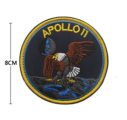 Parche bordado NASA Apollo espacial para chaleco táctico