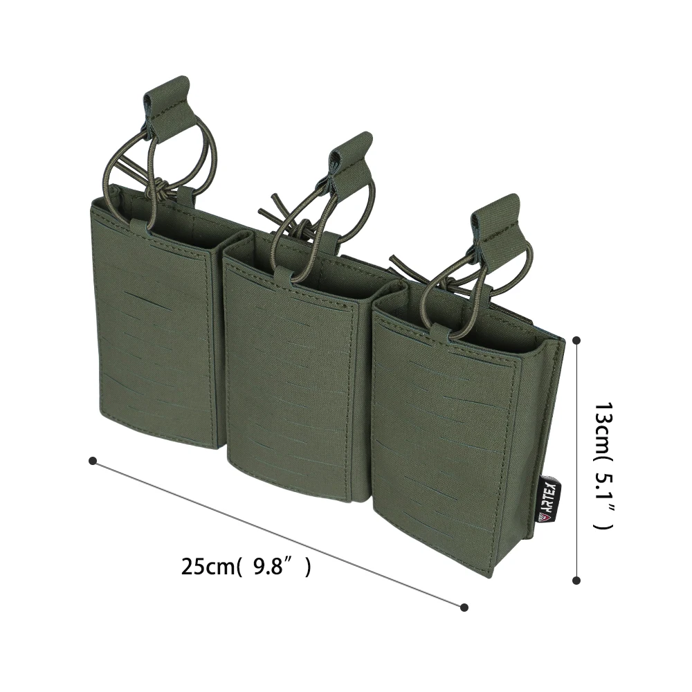Riñonera táctica impermeable de camuflaje con compartimentos - imagen 2