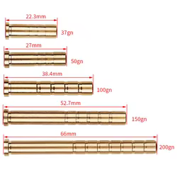 Inserto cobre para flechas de arco – Conector grain 6,2mm