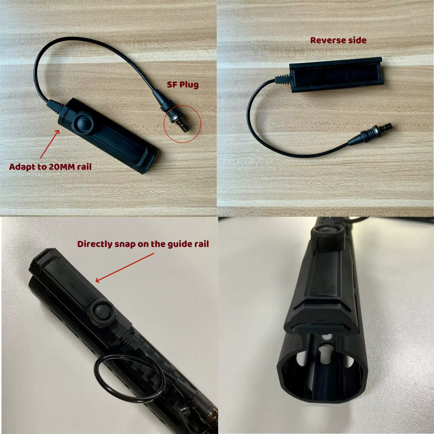 Surefire linterna táctica con montura Picatinny para fusil - imagen 5
