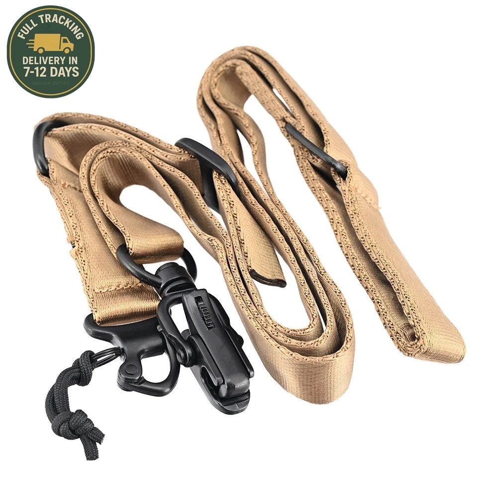 Sparta Sling correa táctica ajustable para fusil, negro y oliva