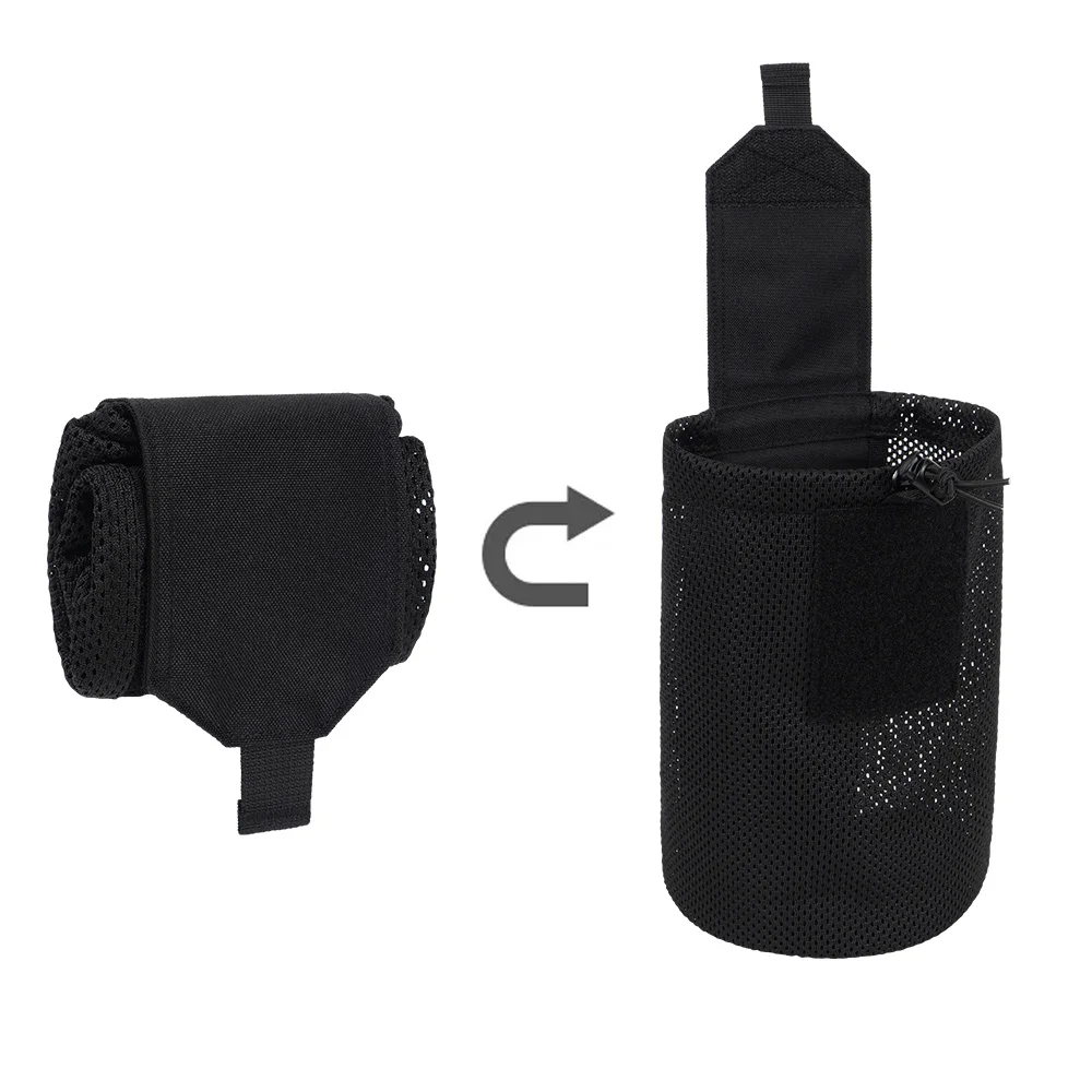 Ophidian MOLLE Bolsa táctica de descarga malla plegable magnética