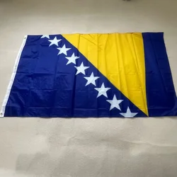 Bandera Bosnia y Herzegovina para decoración, colgar resistente