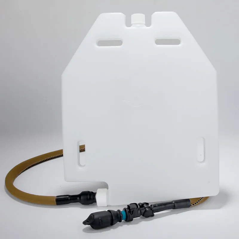 Soporte botella agua táctico MOLLE ajustable con manguera hidratación
