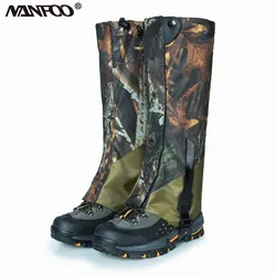 Polainas tácticas impermeables camuflaje biónico antidesgaste