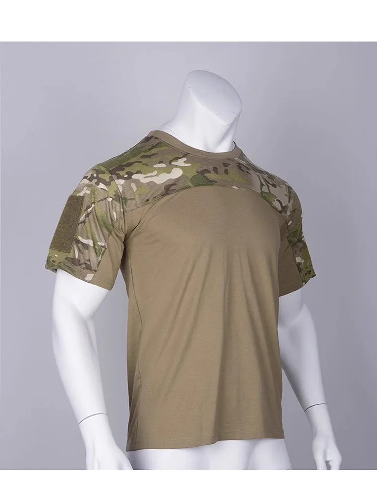 Camiseta con manga corta para exteriores