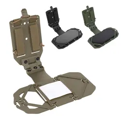 Chaleco táctico MOLLE con soporte giratorio para móvil 360°