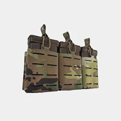 LCM Chaleco portacargadores triple MOLLE para exteriores