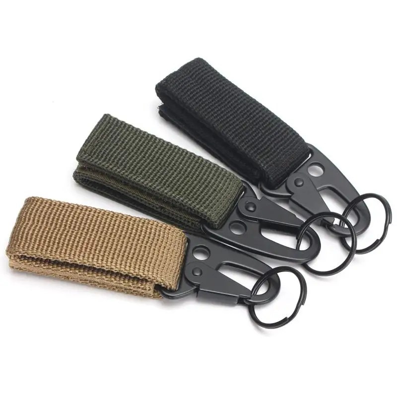 Mosquetón MOLLE nylon militar y táctico