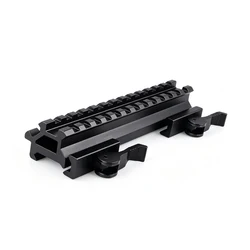 Montura inclinada 45° para mira o láser en riel de 20 mm
