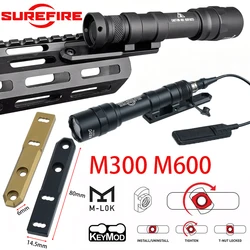 Surefire Scout riel Picatinny M-LOK/Keymod con soporte de luz