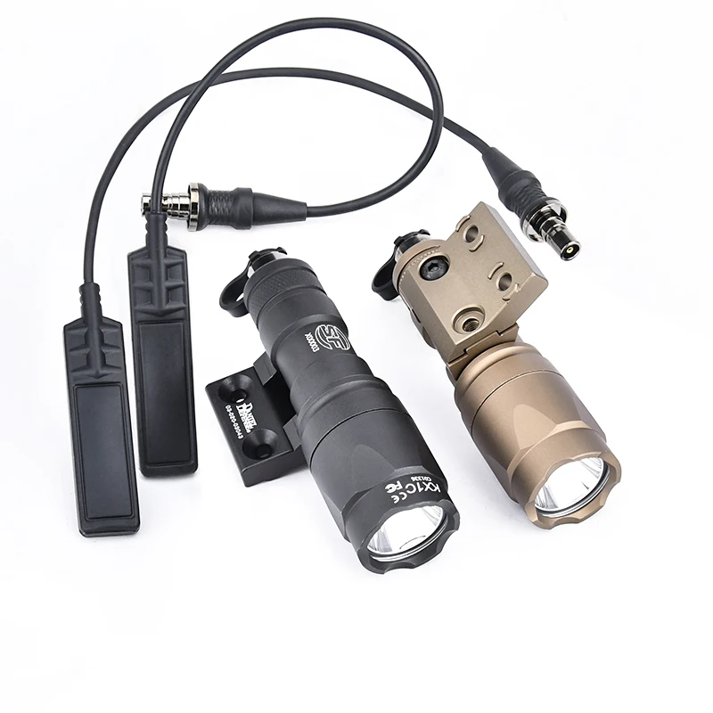 WADSN M300 Linterna táctica M-LOK/KeyMod para rifle airsoft compacta - imagen 5