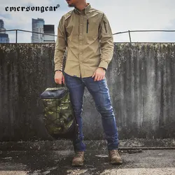 Emersongear Camiseta Táctica Manga Larga Triple Tecnología Nailon