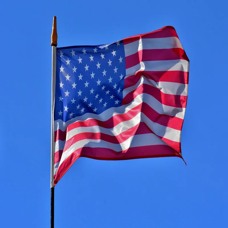 Bandera de Estados Unidos 90x150 cm - uso exterior al por mayor - imagen 2