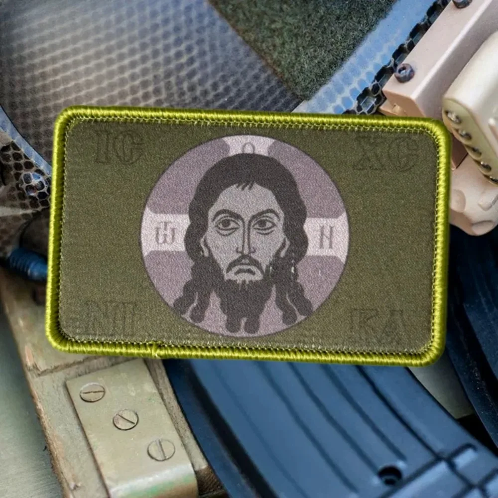 Parche táctico morale bordado con velcro para brazo y mochila - imagen 4