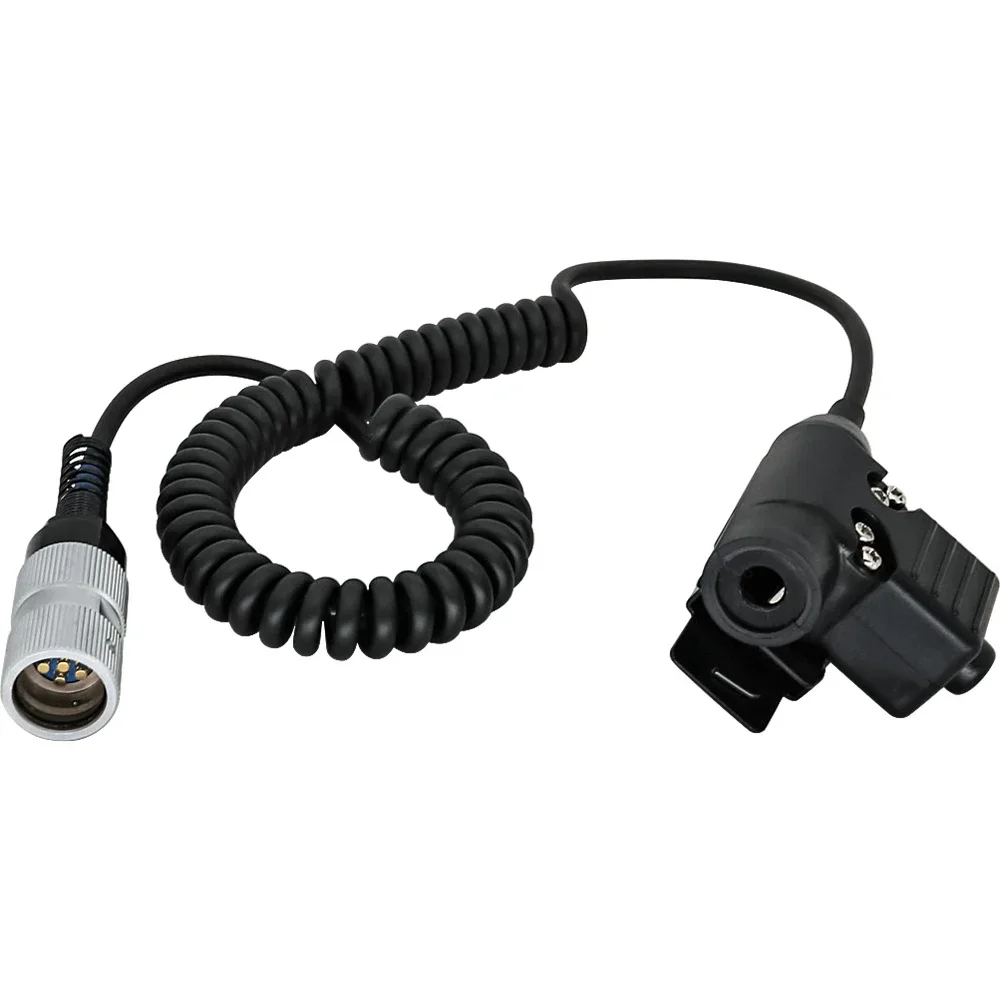 Adaptador U94 PTT auriculares tácticos Peltor ComTac PRC152/148