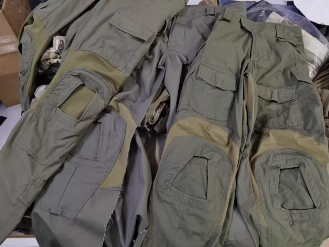 Detalle del tejido y costuras