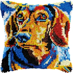 Kit de ganchillo principiantes Smyrna: almohada y alfombra animales
