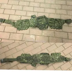Cinturón táctico MOLLE camuflaje multifuncional exterior entrenamiento
