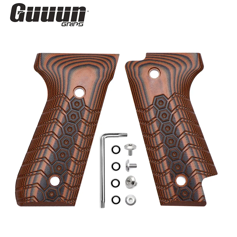 Empuñaduras G10 texturadas antideslizantes Guuun para Beretta 92S - imagen 3