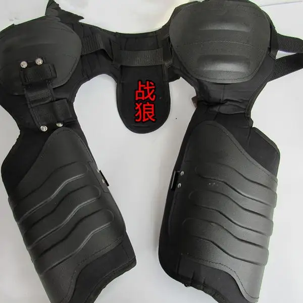 Armadura táctica chaleco protector con coderas, pecho y hombros Airsoft - imagen 3