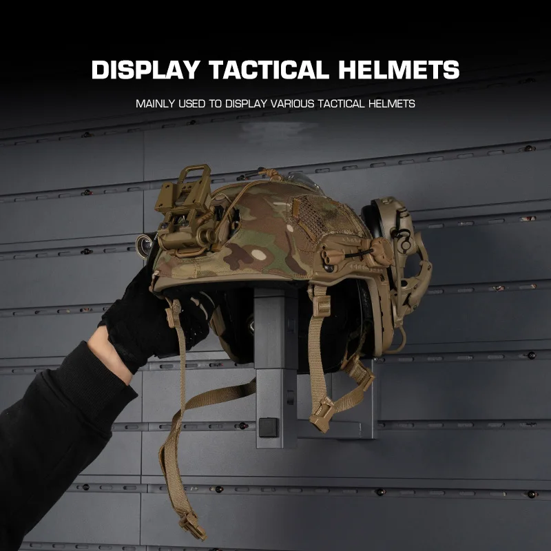 Exhibidor Táctico para Rifle, Casco, Cinturón MOLLE y Portaplacas - imagen 2