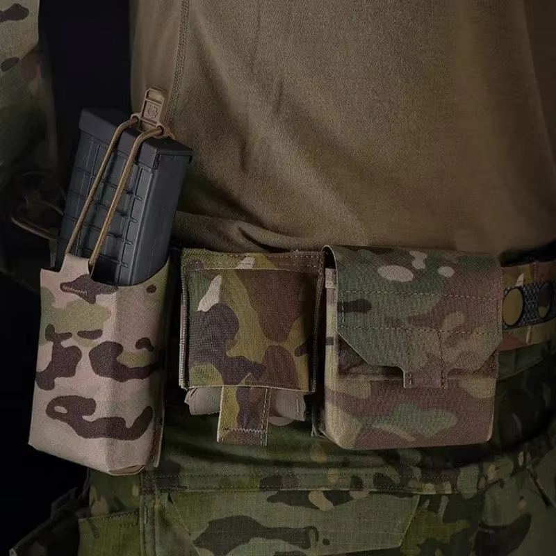 Bolsa utilitaria táctica ligera YKK con presilla cinturón para caza - imagen 3