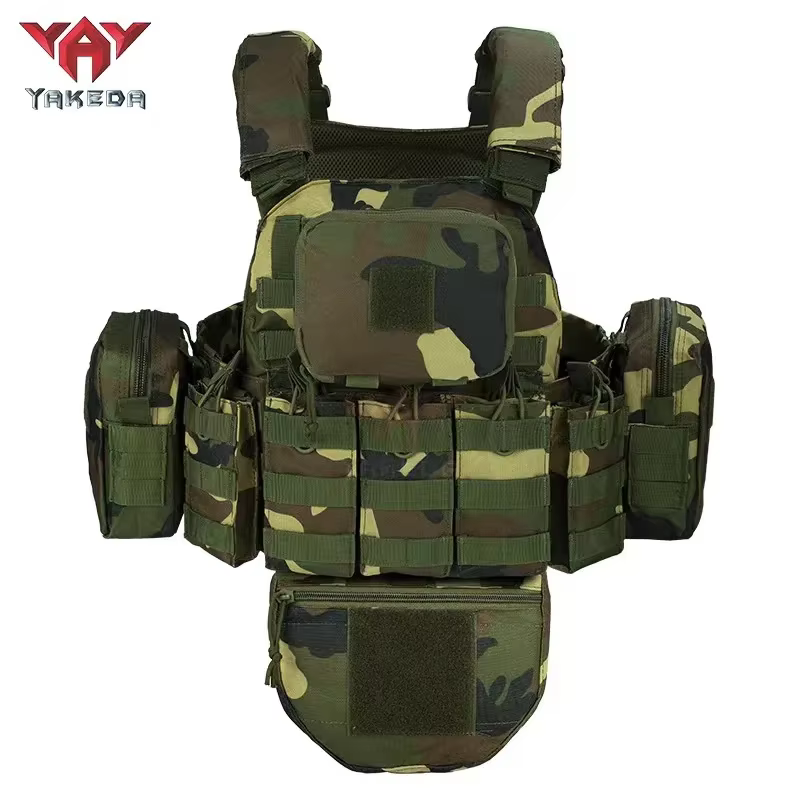 YAKEDA chaleco táctico portador de placas para caza y Airsoft - imagen 5