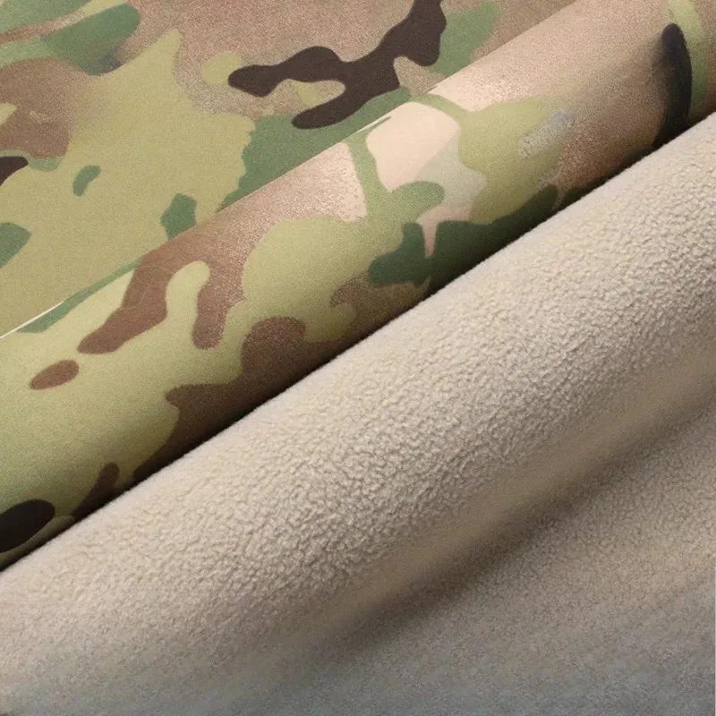 Tejido camuflaje impermeable MC de franela poliéster táctico outdoor - imagen 4