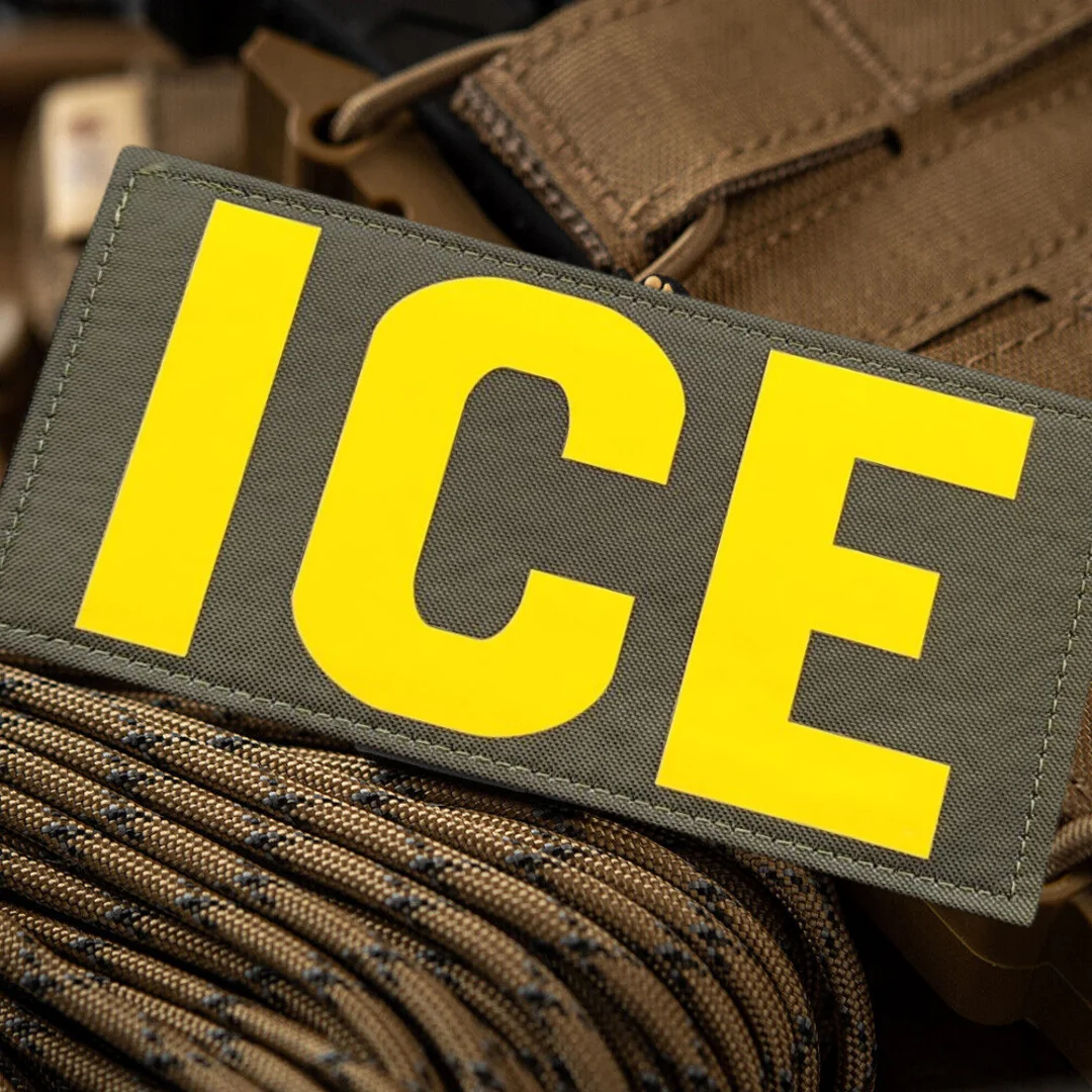 Parche táctico de hielo con velcro para mochila y ropa - imagen 4
