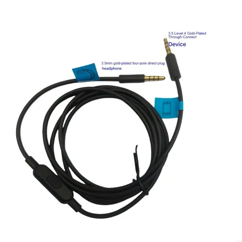 Cable de auriculares jack audio 3,5 mm para GPRO y G433 - imagen 3