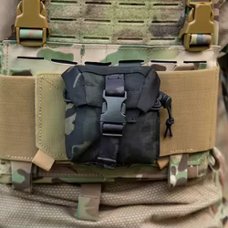 Bolsa táctica MOLLE para granadas EDC de liberación rápida
