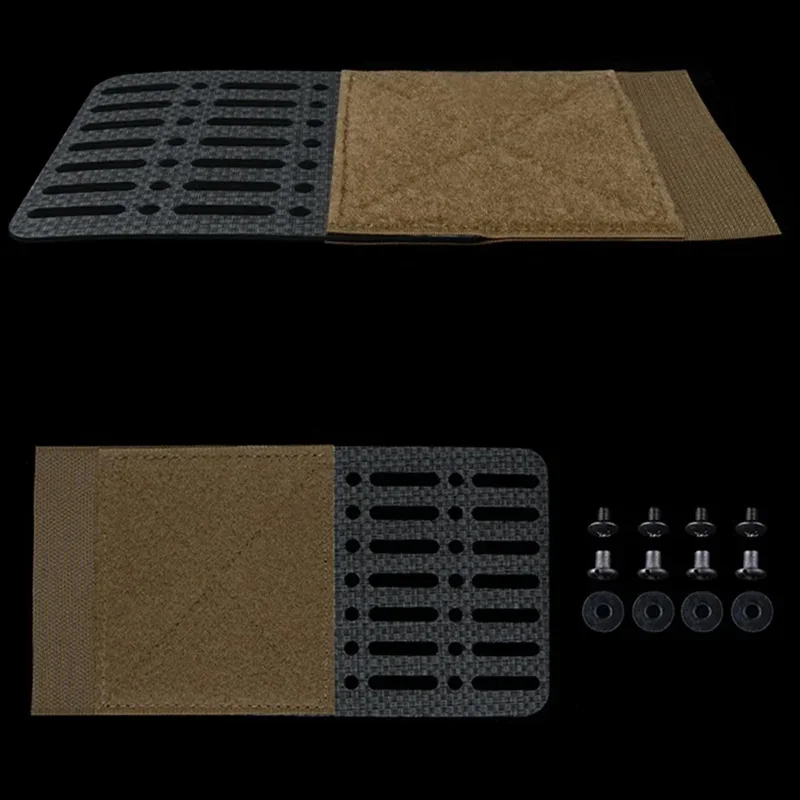 Panel lateral MOLLE expandible universal para portaplacas táctico - imagen 2