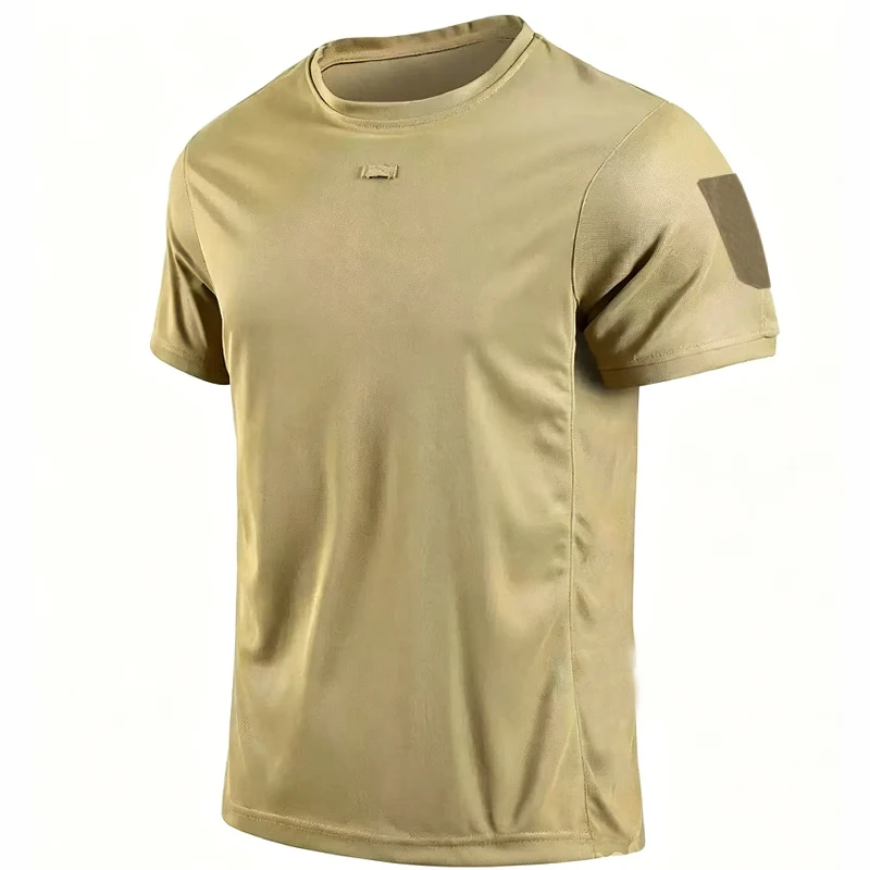Camiseta táctica secado rápido militar manga corta para senderismo - imagen 5