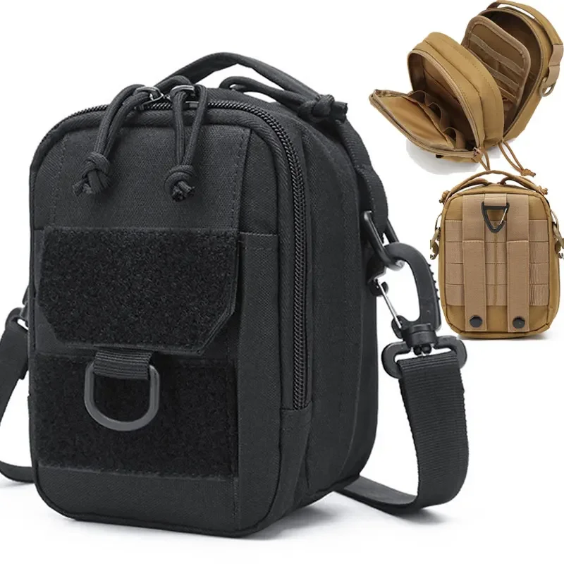 Riñonera táctica MOLLE de camuflaje para exterior y viaje - imagen 4