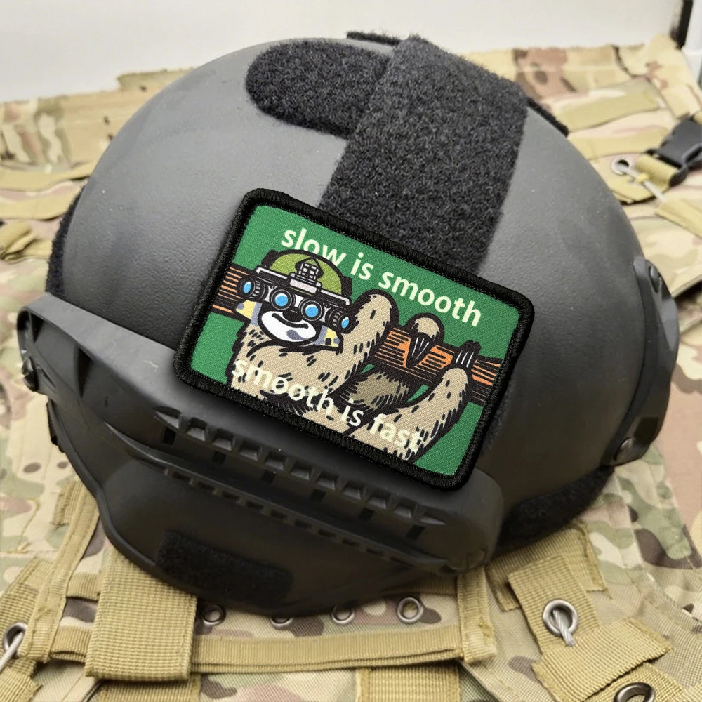 Parche moral/badge con estilo militar