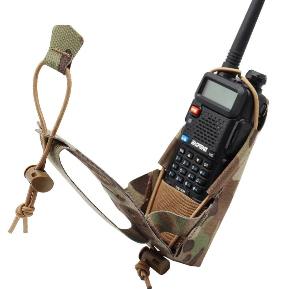 Funda MOLLE para Baofeng UV5R UV82 – Táctica Airsoft Caza
