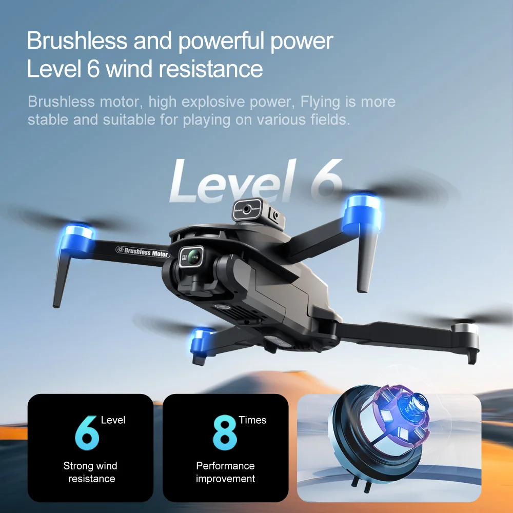 V168MAX dron quadcopter con evitación de obstáculos para vuelo - imagen 2