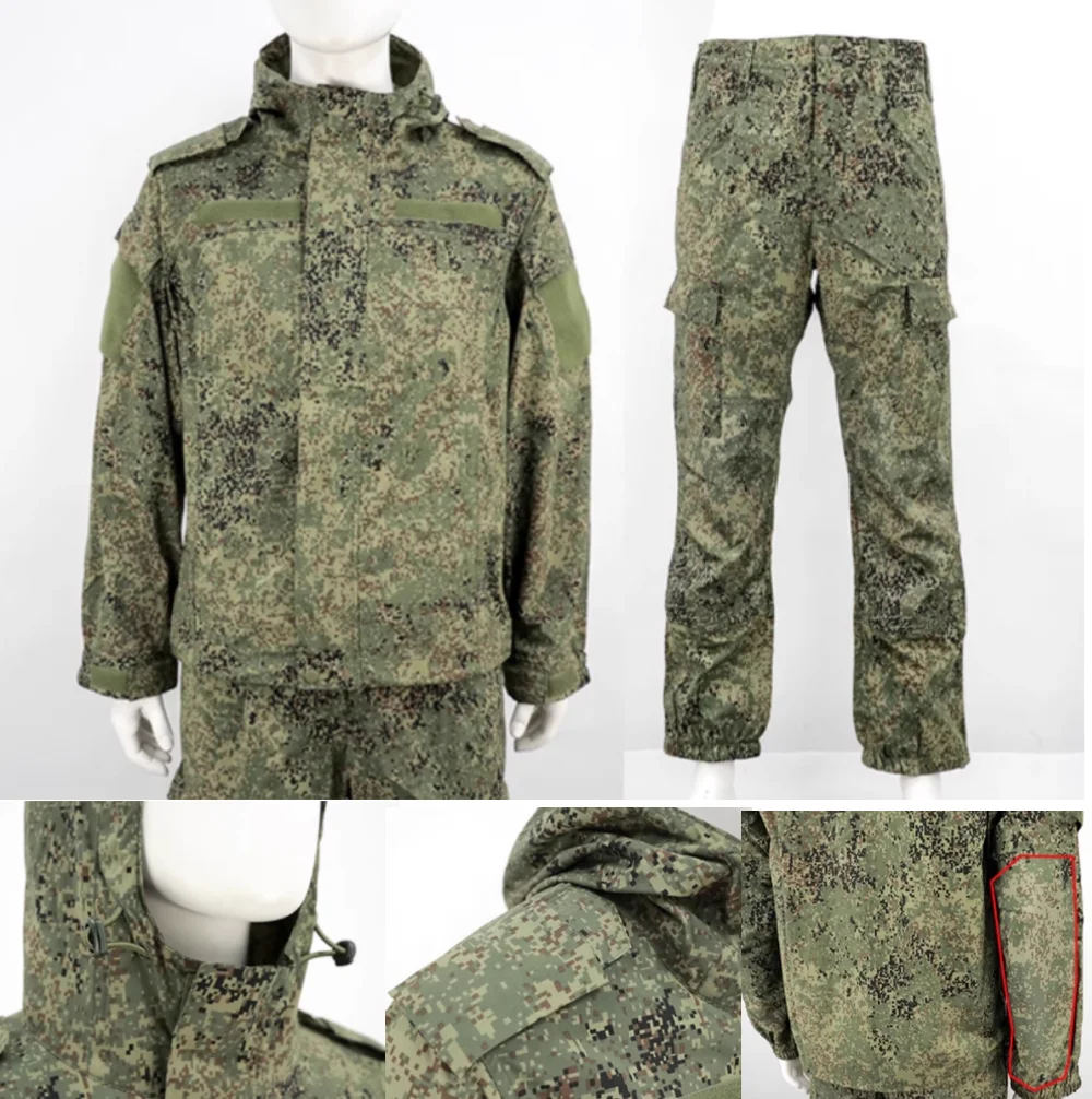 VKBO camuflaje digital EMR, traje táctico de media temporada - imagen 5
