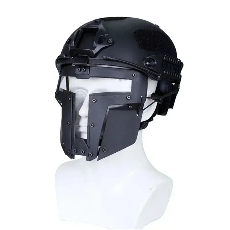 Máscara táctica con lente camuflaje para Airsoft y paintball - imagen 3