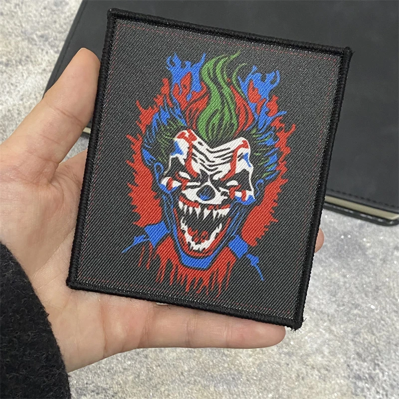 Parche de moral Joker bordado para táctico y mochila al aire libre - imagen 4