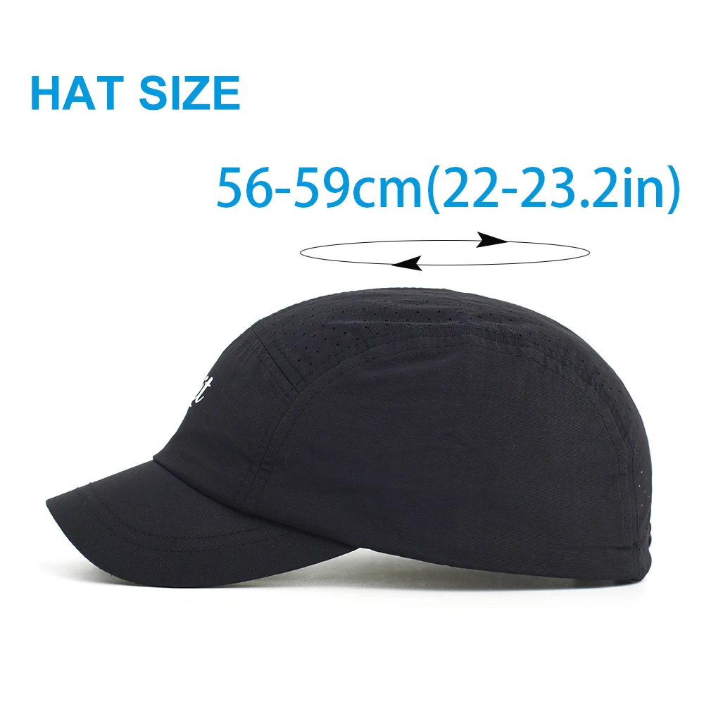 Gorra transpirable de perfil bajo estilo dad hat ajustable unisex