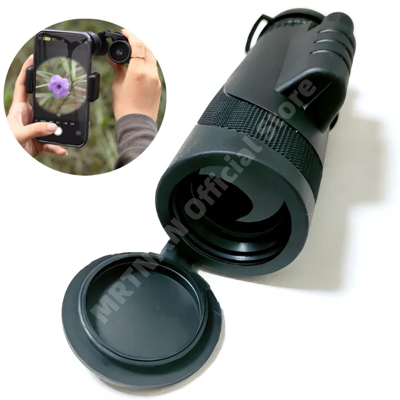 Telescopio monocular HD con zoom, largo alcance para caza y acampada - imagen 2