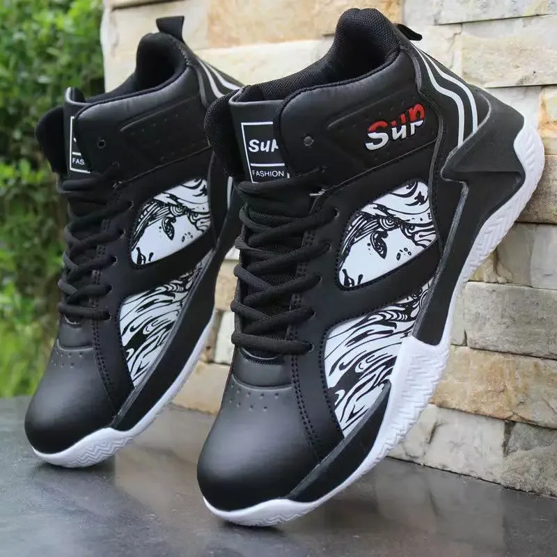Zapatillas de baloncesto para hombre con amortiguación y tracción - imagen 4