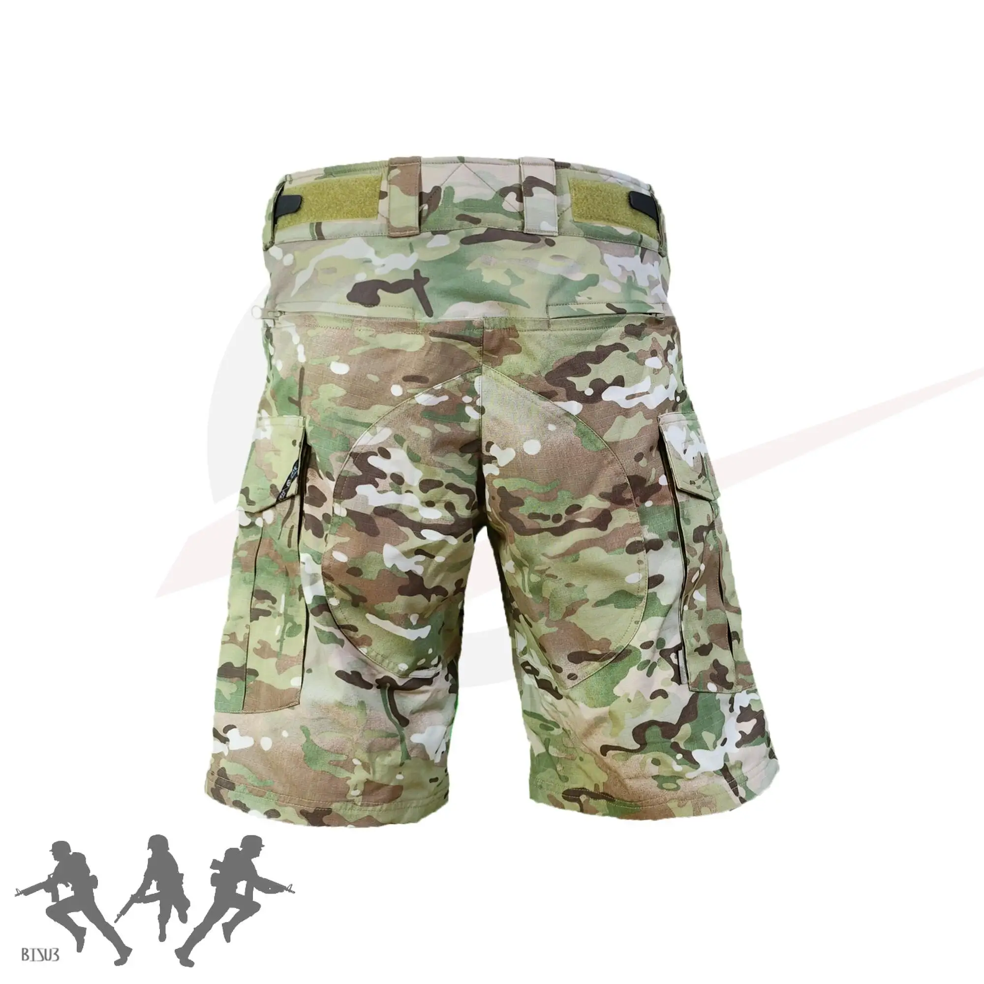 Pantalones cortos tácticos CP G3 nailon y algodón antiinfrarrojos - imagen 2