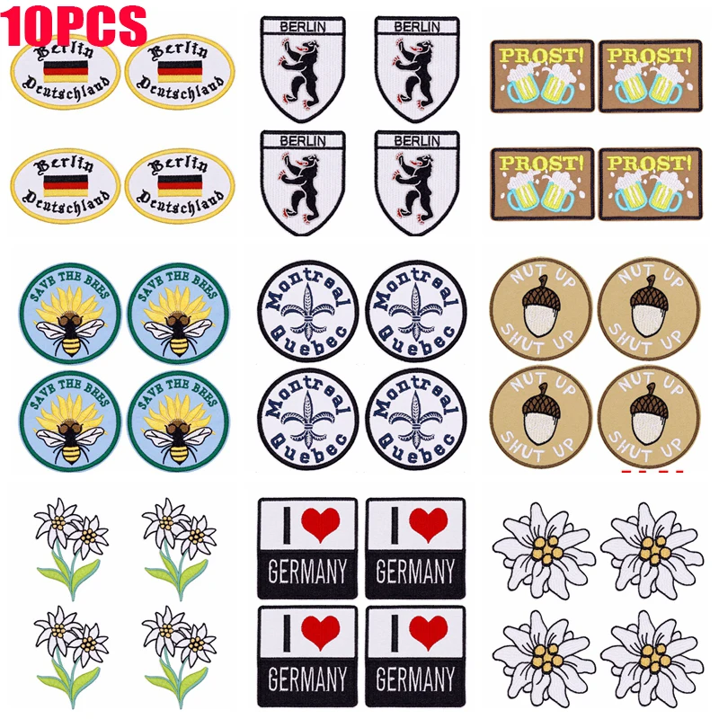 Parche termoadhesivo bordado para chaquetas, mochilas y gorras - imagen 3